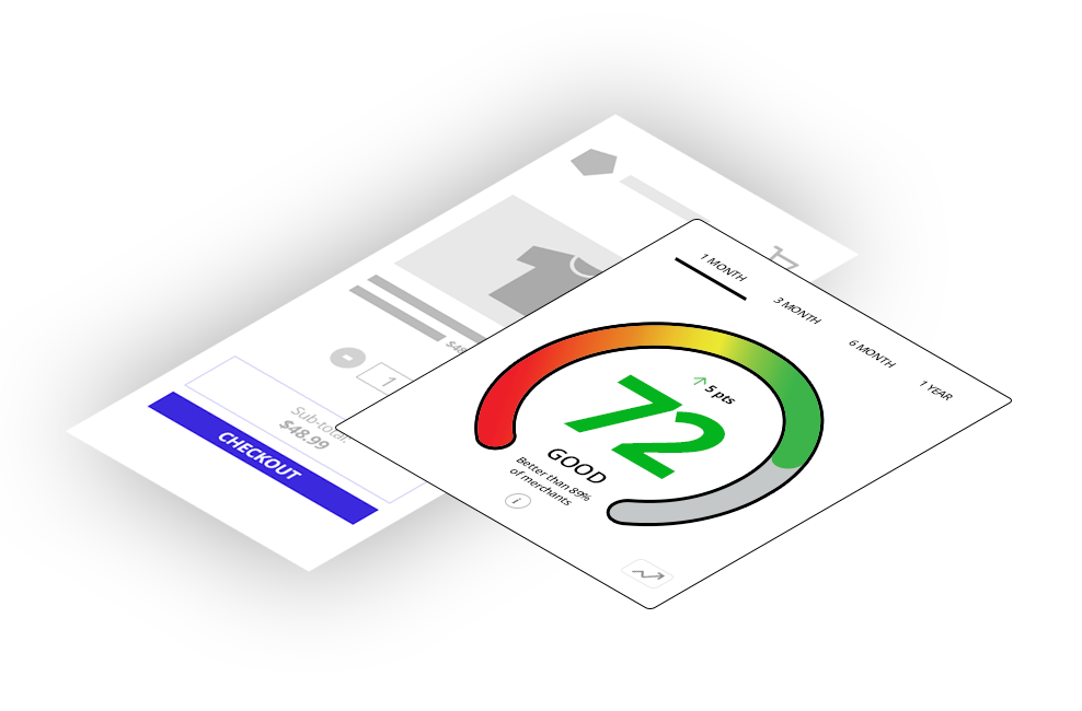 Illustration of shopify checkout analytics